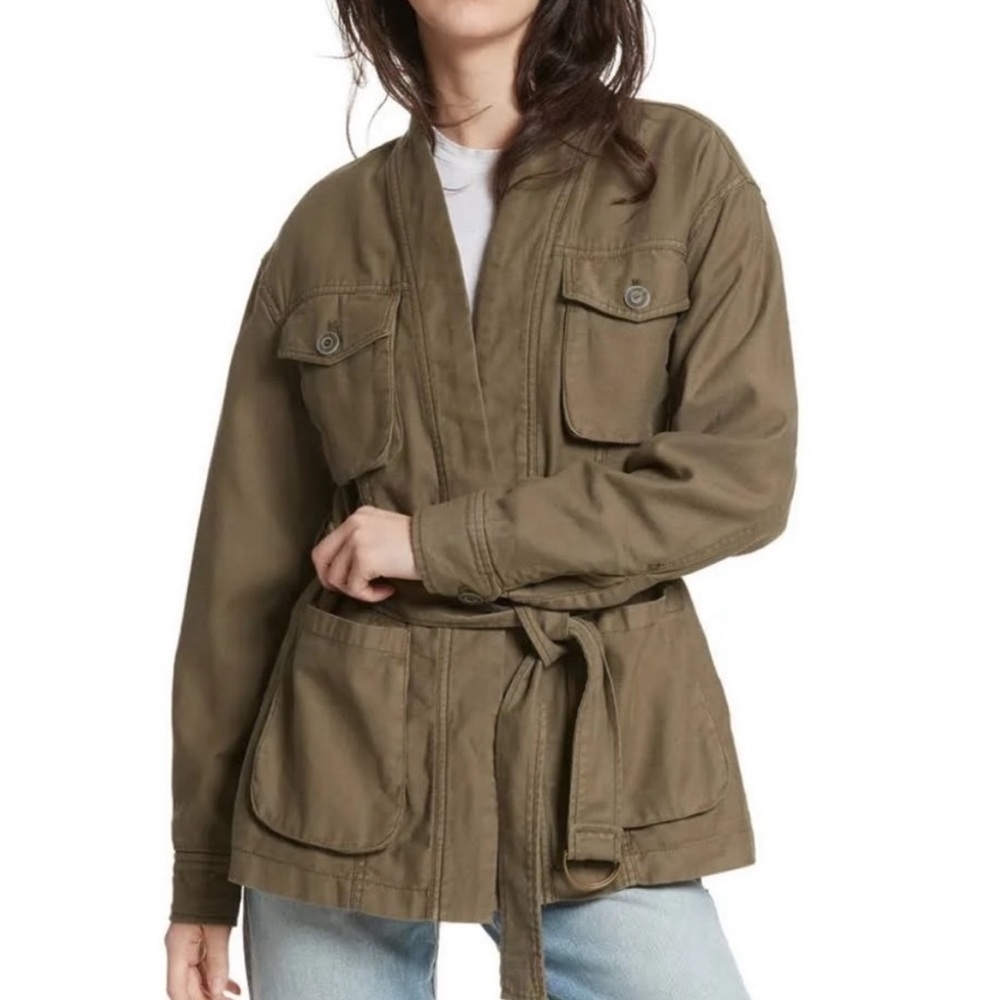 Free People In Our Nature Cargo Jacket Size Small - Picture 4 of 13